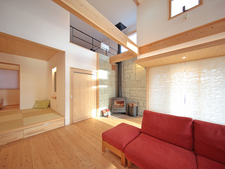 リビング2 | 福知山市で新築注文住宅ならHORI建築 | 生かされる家、木の家専門店。
