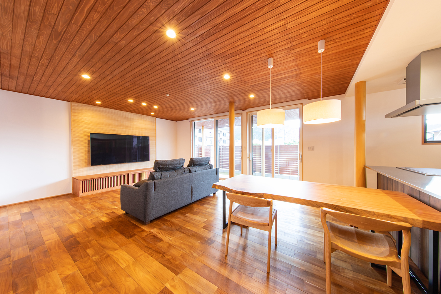 リビングイメージ | 福知山市で新築注文住宅ならHORI建築 | 生かされる家、木の家専門店。