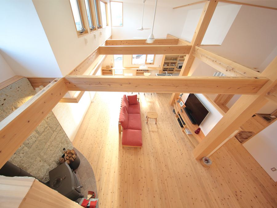 梁 | 福知山市で新築注文住宅ならHORI建築 | 生かされる家、木の家専門店。